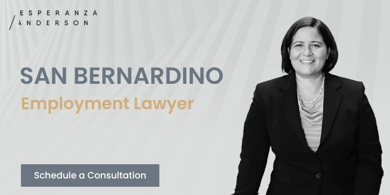 San Bernardino Employment Lawyer
